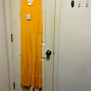 Beach Break: yellow float summer/beach dress